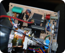 Macintosh Classic Power/Sweep Board Inside the Macintosh Classic